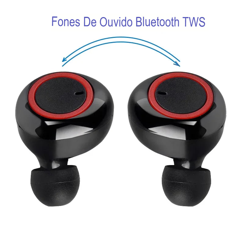 Fones de ouvido Bluetooth Y50 TWS sem fio