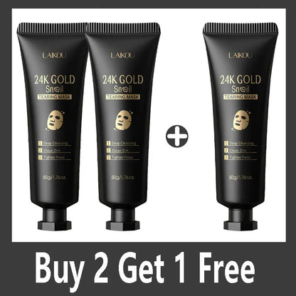 24K Gold Snail Collagen Peel-Off Mask