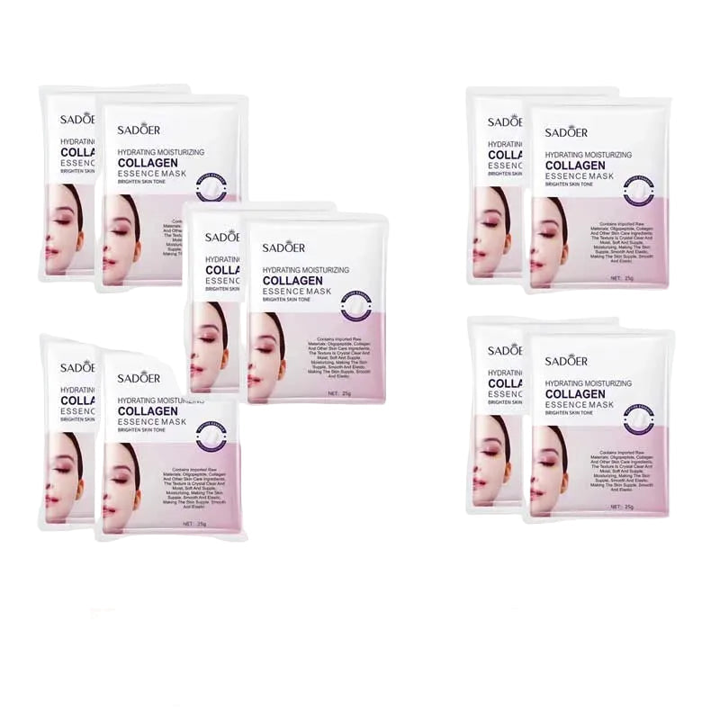 Collagen Anti Wrinkle Facial Mask – Hydrating Essence Mask