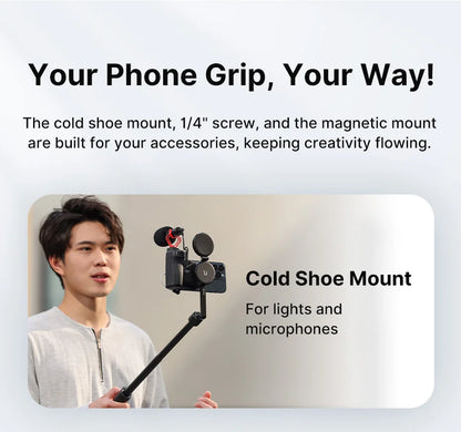 Ulanzi MA35 MagSafe Bluetooth Selfie Grip & Stabilizer