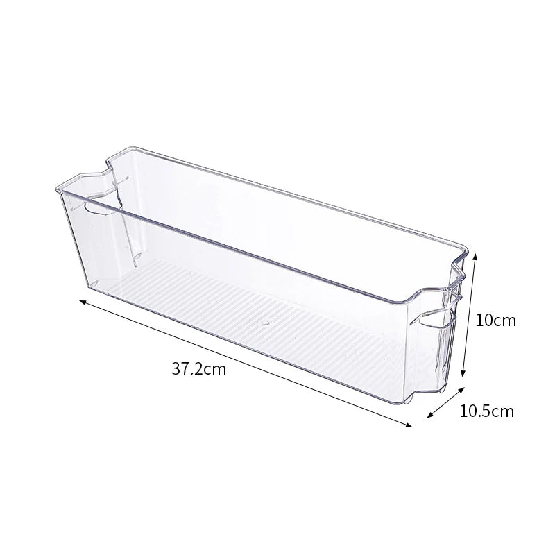 Refrigerator Storage Box  Organizer Fridge Stackable Design
