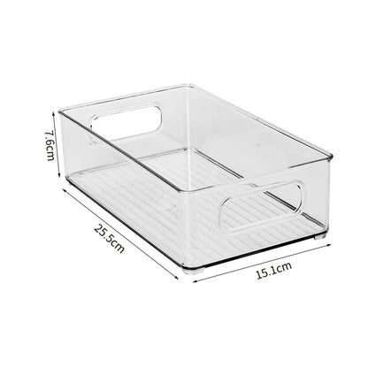 Refrigerator Storage Box  Organizer Fridge Stackable Design