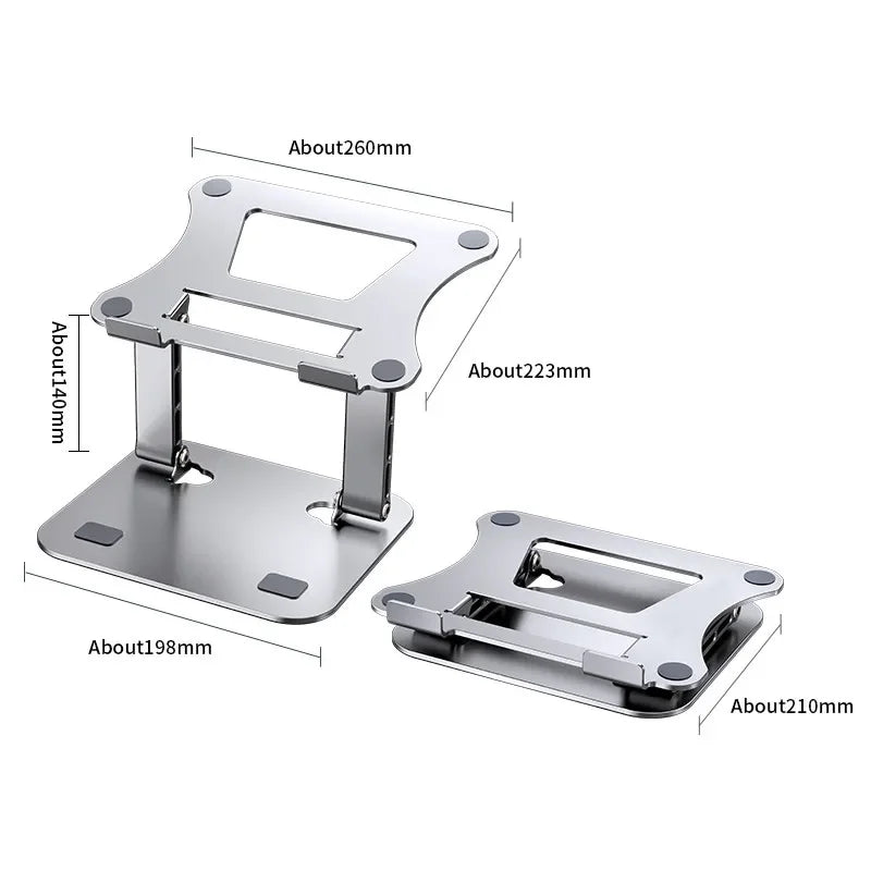 Adjustable Aluminum Laptop & Tablet Stand