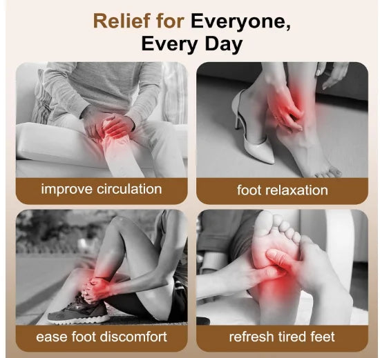 Heated Air Compression Foot Massager