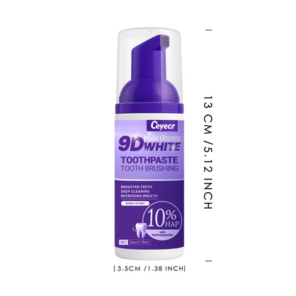 9D White Mousse Toothpaste
