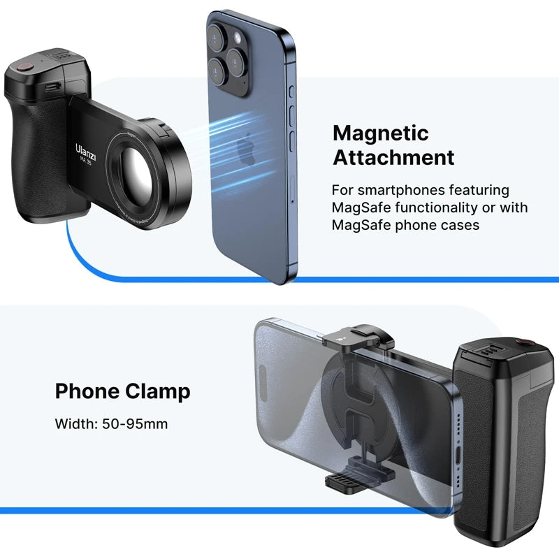 Ulanzi MA35 MagSafe Bluetooth Selfie Grip & Stabilizer