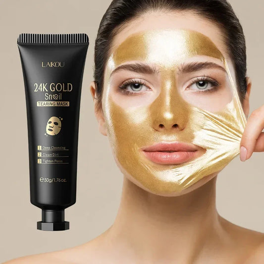 24K Gold Snail Collagen Peel-Off Mask