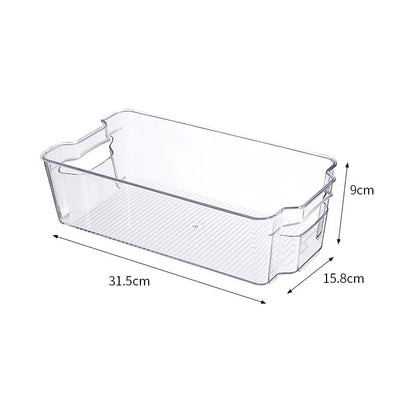 Refrigerator Storage Box  Organizer Fridge Stackable Design