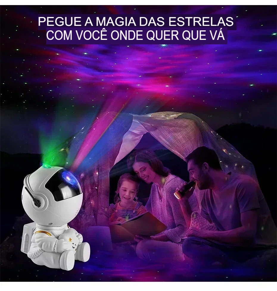 projetor Galaxy com Luzes Mágicas