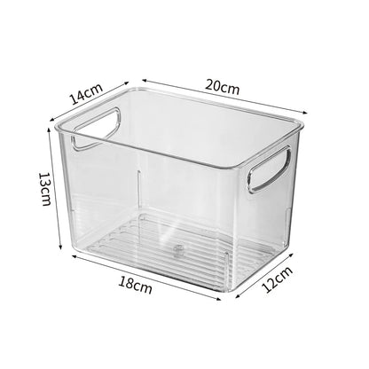 Refrigerator Storage Box  Organizer Fridge Stackable Design