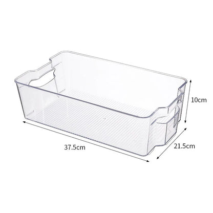 Refrigerator Storage Box  Organizer Fridge Stackable Design