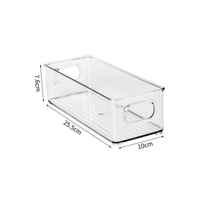 Refrigerator Storage Box  Organizer Fridge Stackable Design