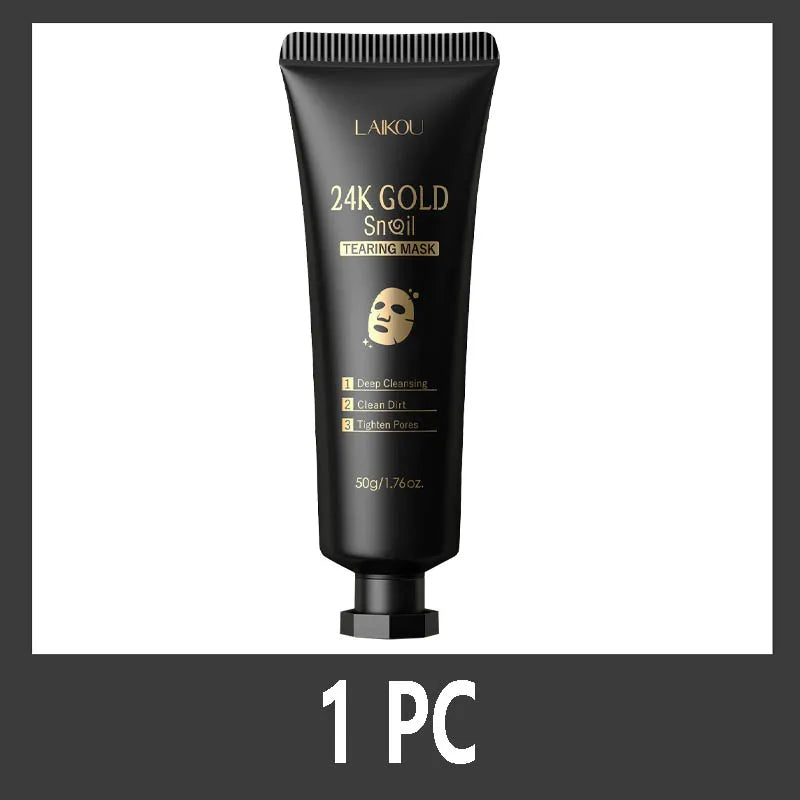 24K Gold Snail Collagen Peel-Off Mask