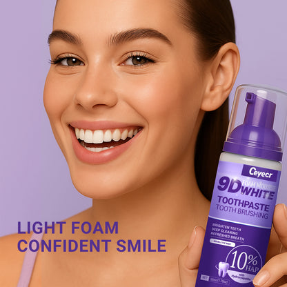 9D White Mousse Toothpaste