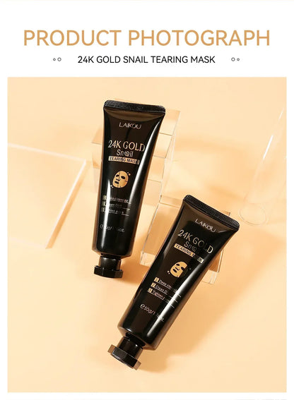 24K Gold Snail Collagen Peel-Off Mask