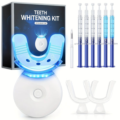 LED Teeth Whitening Kit with Whitening Gel