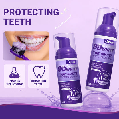 9D White Mousse Toothpaste