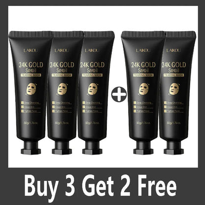 24K Gold Snail Collagen Peel-Off Mask