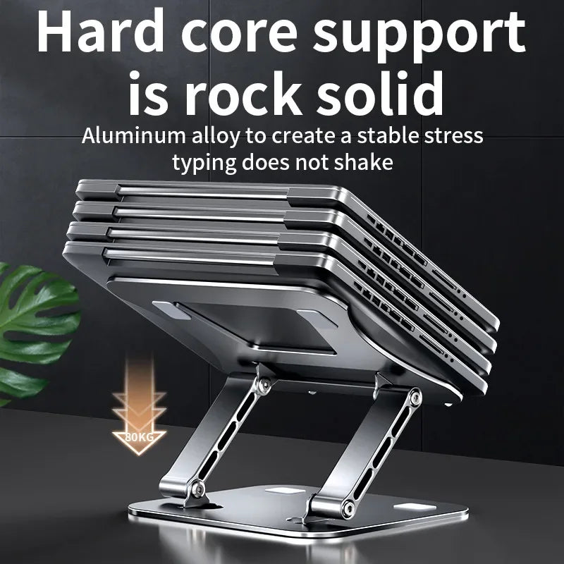 Adjustable Aluminum Laptop & Tablet Stand