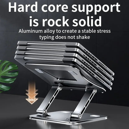 Adjustable Aluminum Laptop & Tablet Stand