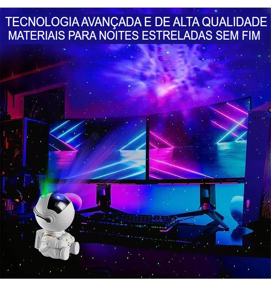 projetor Galaxy com Luzes Mágicas