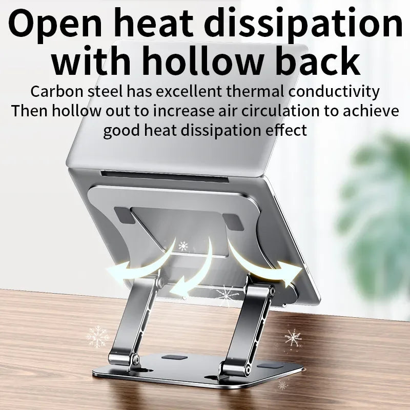 Adjustable Aluminum Laptop & Tablet Stand